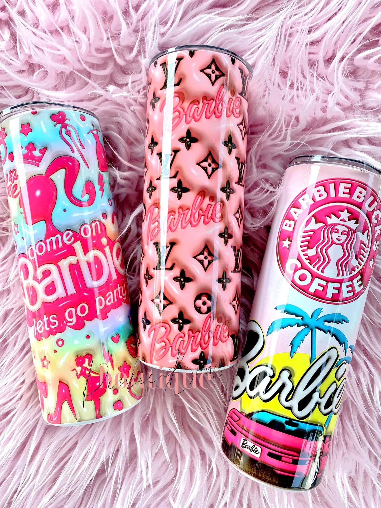 Barbie Sublimated Tumbler