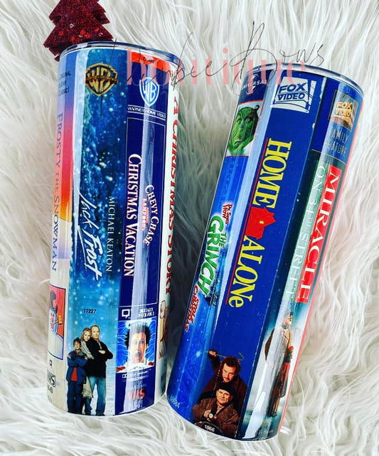 Christmas Movie Tumbler/Sublimated Tumbler/Coffee Tumbler