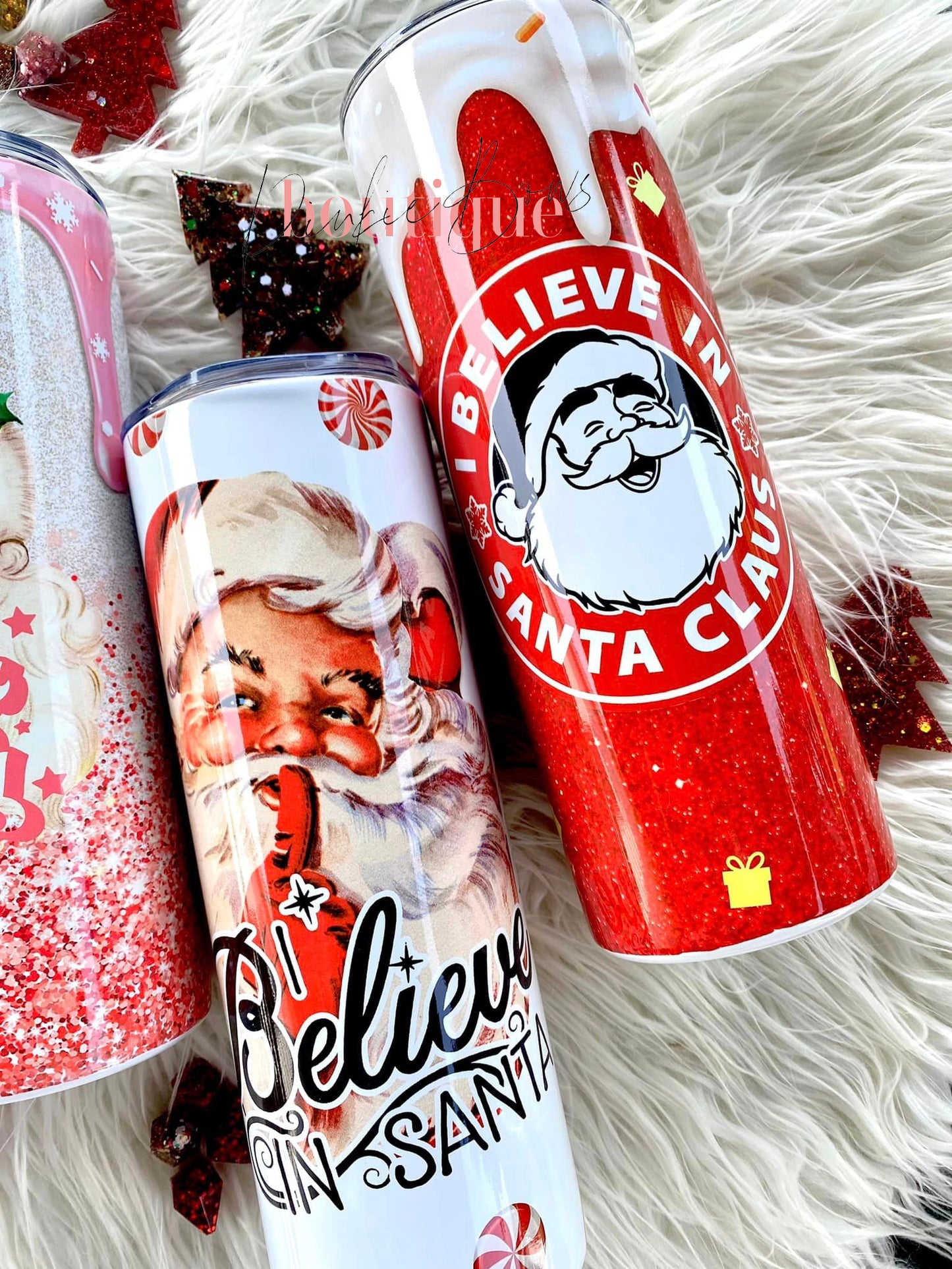 Christmas/Santa Theme/Sublimated Tumbler/Custom Tumbler/Coffee Tumbler